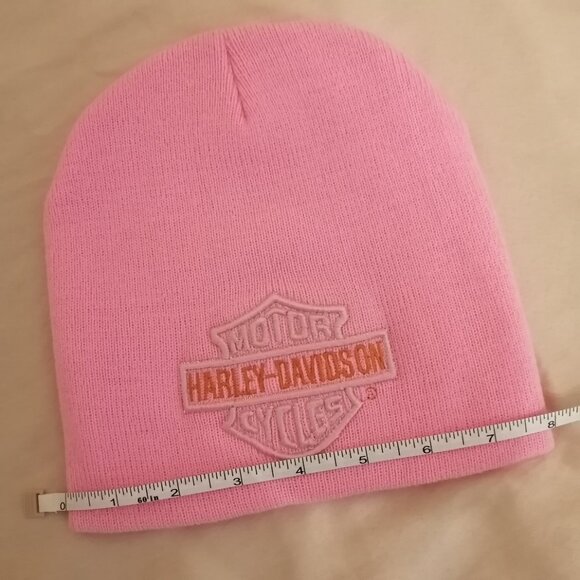 Women's Pink Harley-Davidson Motorcycles Toque, NWOT - Picture 9 of 9
